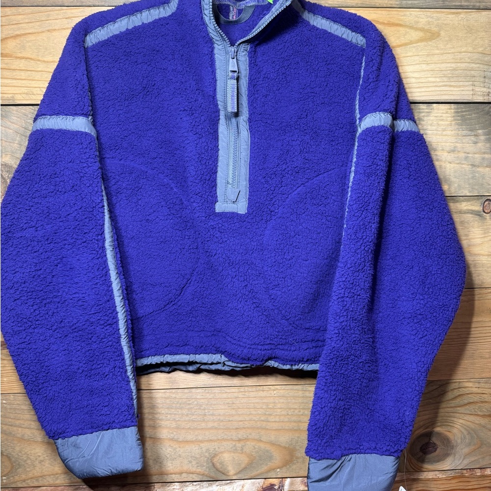 FP Movement by Free People | Purple and Gray Fleece Pullover
